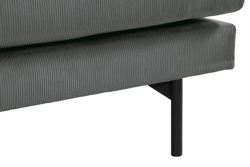 Menard 3-sits Soffa Grå/Svart - Möbler - Vardagsrum - Soffor - 3-sits soffor