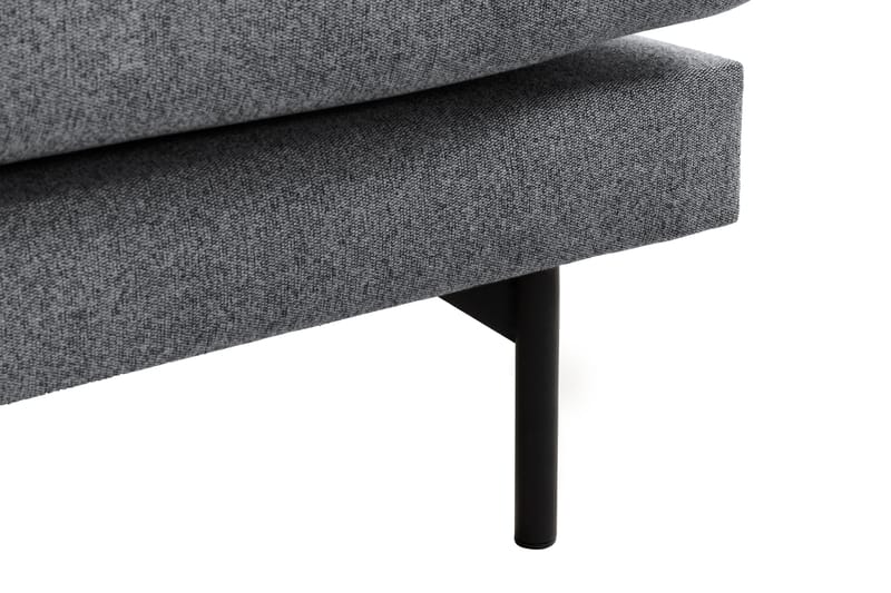 Menard 3-sits Soffa Mörkgrå/Svart - Möbler - Vardagsrum - Soffor - 3-sits soffor