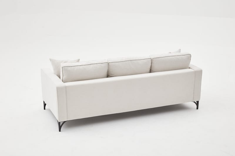 NAUEN Soffa 3-sits Beige - Möbler - Vardagsrum - Soffor - 3-sits soffor