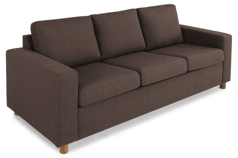 NEW YORK 3-sits Soffa Brun - Möbler - Vardagsrum - Soffor - 3-sits soffor