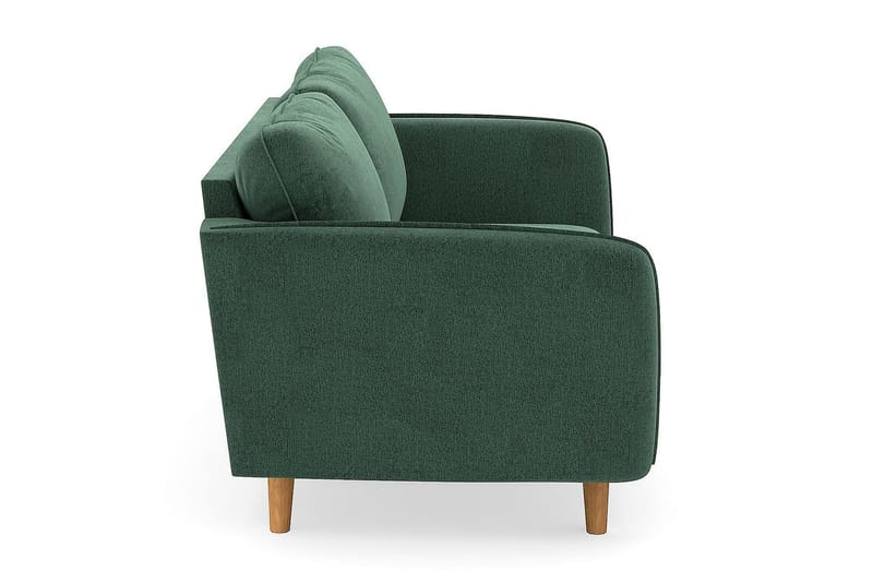 OSCAR LYX 3-sits Soffa Grön Sammet - Möbler - Vardagsrum - Soffor - 3-sits soffor