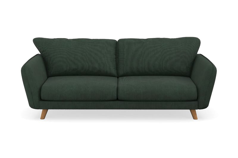 OSCAR LYX 3-sits Soffa Mörkgrön Manchester - Möbler - Vardagsrum - Soffor - 3-sits soffor