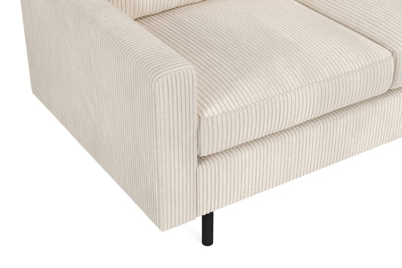 RACKO 3 sits Manchester Soffa 200 cm Bred Beige - Möbler - Vardagsrum - Soffor - 3-sits soffor