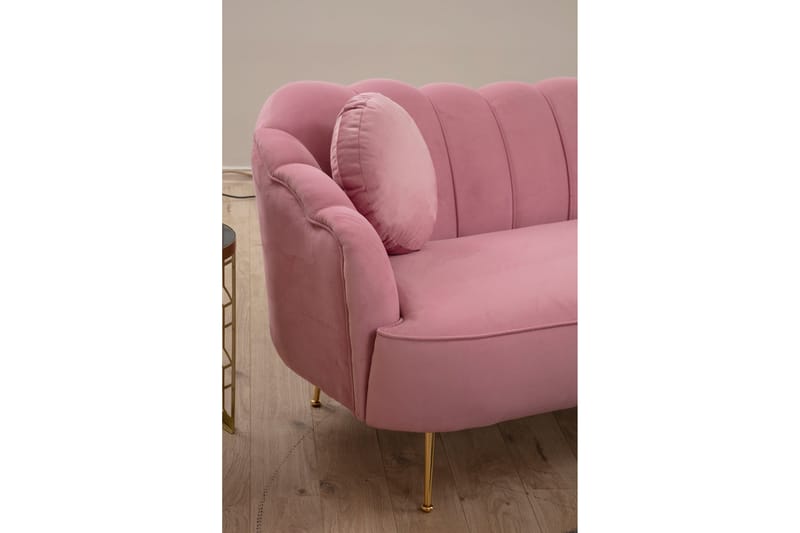 Saskatoon Soffa 3-sits Rosa - Möbler - Vardagsrum - Soffor - 3-sits soffor