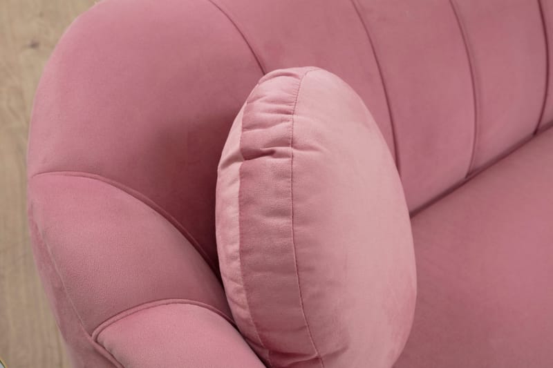 Saskatoon Soffa 3-sits Rosa - Möbler - Vardagsrum - Soffor - 3-sits soffor