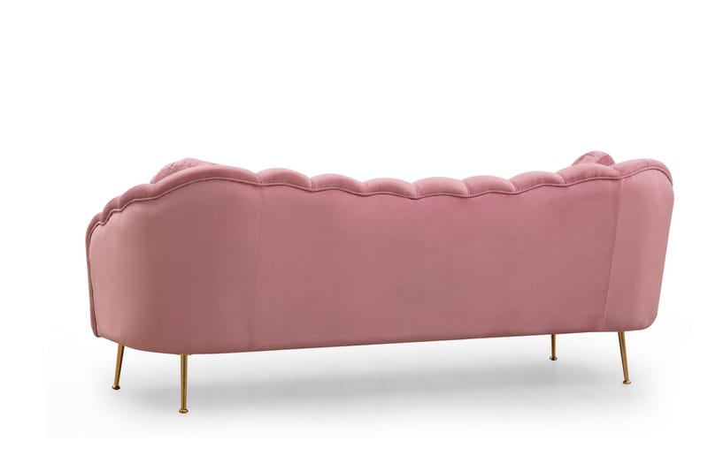 Saskatoon Soffa 3-sits Rosa - Möbler - Vardagsrum - Soffor - 3-sits soffor