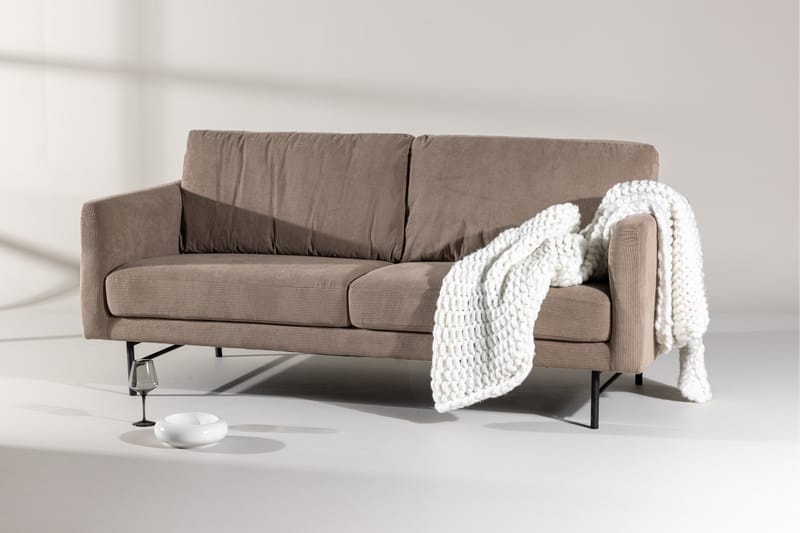 Sky 3-sits Soffa Brun - Möbler - Vardagsrum - Soffor - 3-sits soffor