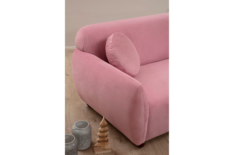 Snowdon Soffa 3-sits Rosa - Möbler - Vardagsrum - Soffor - 3-sits soffor