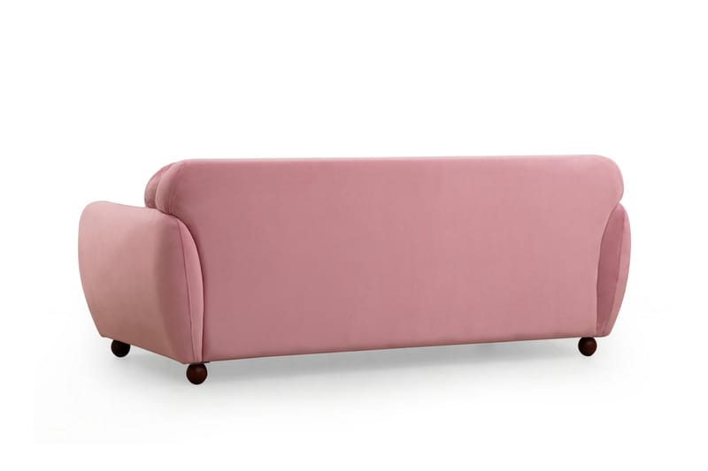 Snowdon Soffa 3-sits Rosa - Möbler - Vardagsrum - Soffor - 3-sits soffor