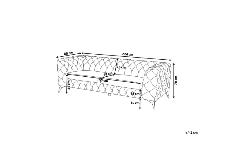 SOTRA Soffa 2-4 sits - Möbler - Vardagsrum - Soffor - 3-sits soffor