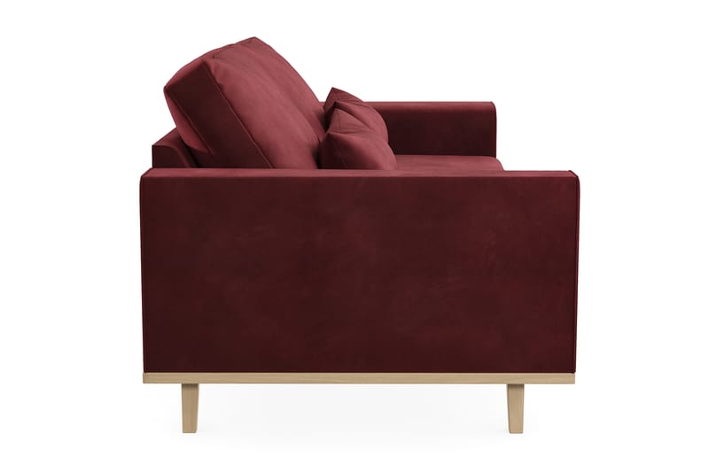 TULSA 3-sits Soffa Lila Röd - Möbler - Vardagsrum - Soffor - 3-sits soffor