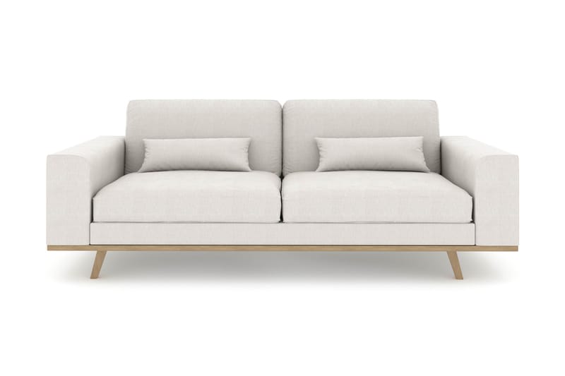 TULSA 3-sits Soffa Linne Beige - Möbler - Vardagsrum - Soffor - 3-sits soffor