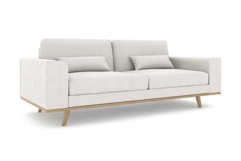 TULSA 3-sits Soffa Linne Beige - Möbler - Vardagsrum - Soffor - 3-sits soffor