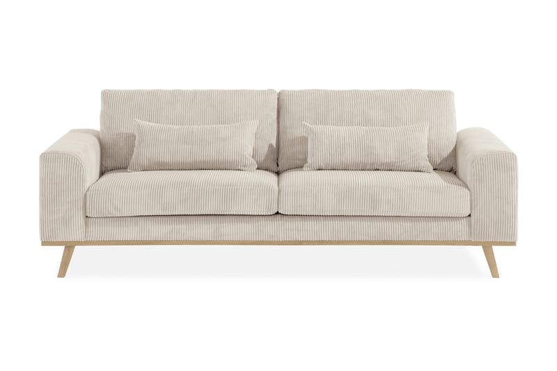 TULSA 3-sits Soffa Manchester Beige - Möbler - Vardagsrum - Soffor - 3-sits soffor