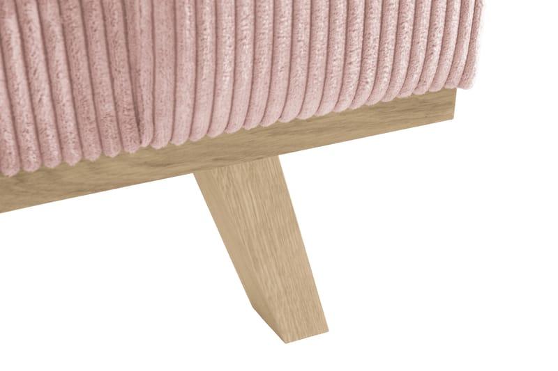 TULSA 3-sits Soffa Rosa Rosa - Möbler - Vardagsrum - Soffor - 3-sits soffor