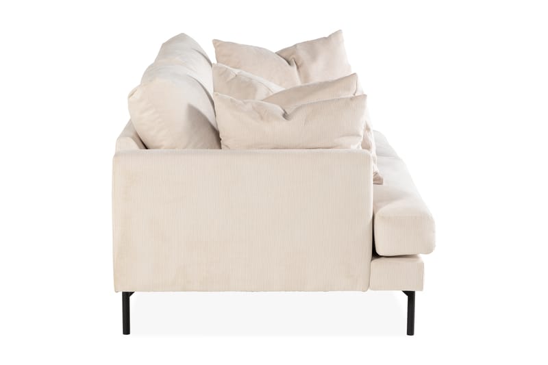 Menard 4-sits Soffa Beige/Svart - Möbler - Vardagsrum - Soffor - 4-sits soffor