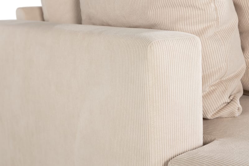 Menard 4-sits Soffa Beige/Svart - Möbler - Vardagsrum - Soffor - 4-sits soffor