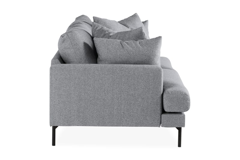 Menard 4-sits Soffa Grå/Svart - Möbler - Vardagsrum - Soffor - 4-sits soffor