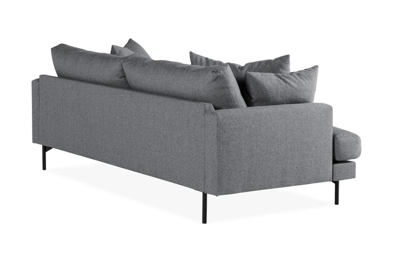 Menard 4-sits Soffa Mörkgrå/Svart - Möbler - Vardagsrum - Soffor - 4-sits soffor