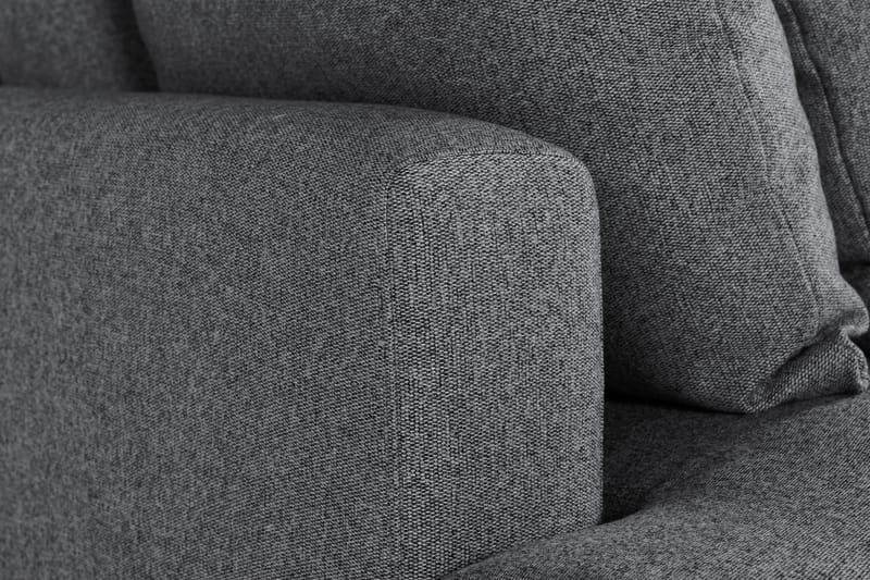 Menard 4-sits Soffa Mörkgrå/Svart - Möbler - Vardagsrum - Soffor - 4-sits soffor