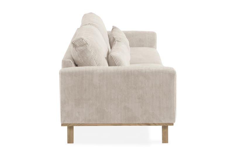 TULSA 4-sits Manchestersoffa Beige - Möbler - Vardagsrum - Soffor - 4-sits soffor