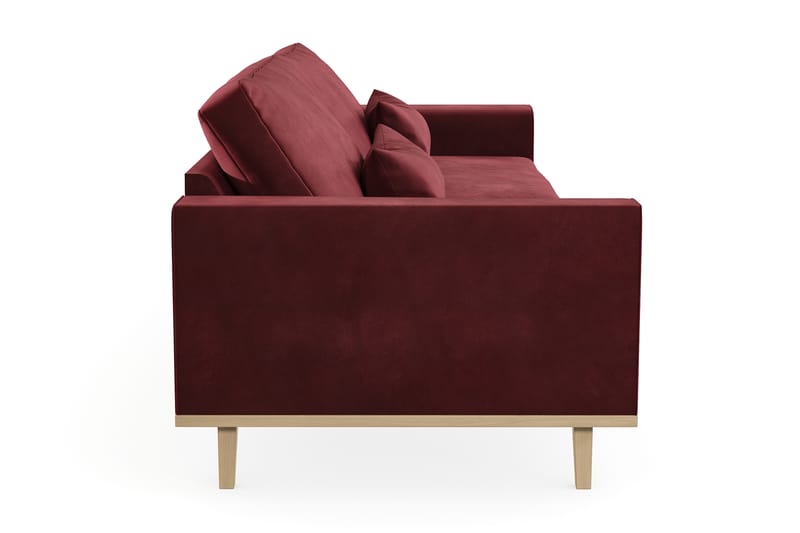 TULSA 4-sits Soffa Lila Röd - Möbler - Vardagsrum - Soffor - 4-sits soffor