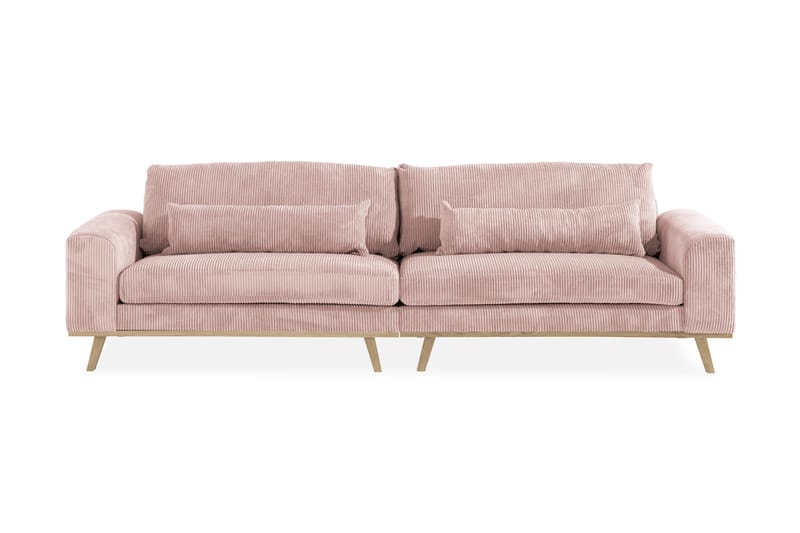 TULSA 4-sits Soffa Rosa Rosa - Möbler - Vardagsrum - Soffor - 4-sits soffor