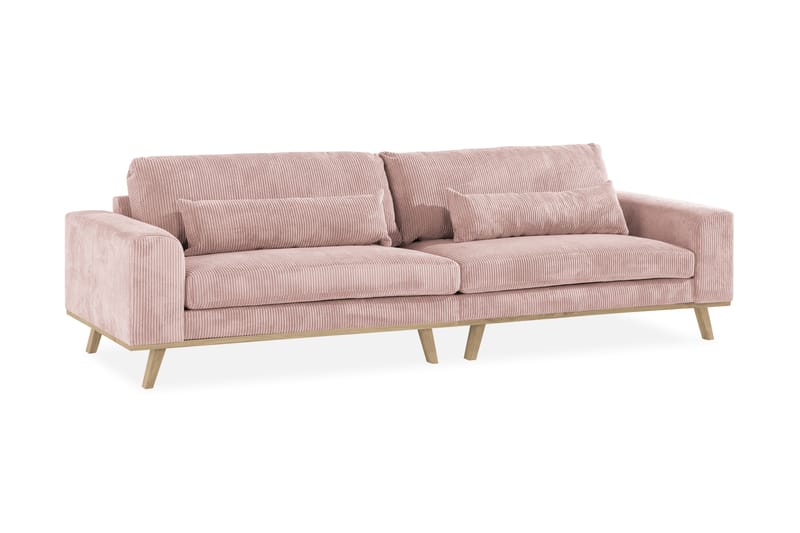 TULSA 4-sits Soffa Rosa Rosa - Möbler - Vardagsrum - Soffor - 4-sits soffor