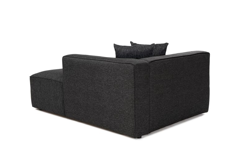 Abbas 4-sits Soffa med Divan Antracit - Möbler - Vardagsrum - Soffor - Divansoffa & schäslong