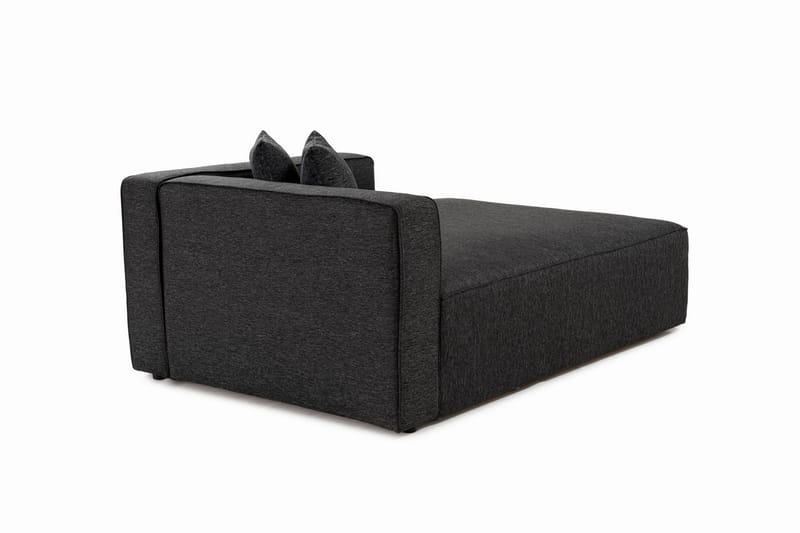 Abbas 4-sits Soffa med Divan Antracit - Möbler - Vardagsrum - Soffor - Divansoffa & schäslong