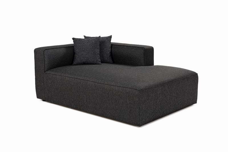 Abbas 4-sits Soffa med Divan Antracit - Möbler - Vardagsrum - Soffor - Divansoffa & schäslong