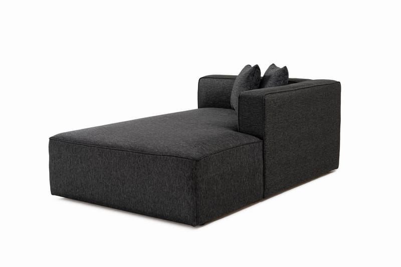 Abbas 4-sits Soffa med Divan Antracit - Möbler - Vardagsrum - Soffor - Divansoffa & schäslong