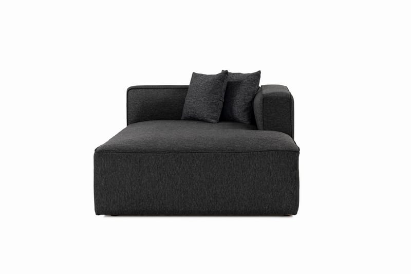 Abbas 4-sits Soffa med Divan Antracit - Möbler - Vardagsrum - Soffor - Divansoffa & schäslong