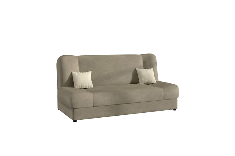 Abron Soffa 3-sits - Beige/Brun - Möbler - Vardagsrum - Soffor - 3-sits soffor