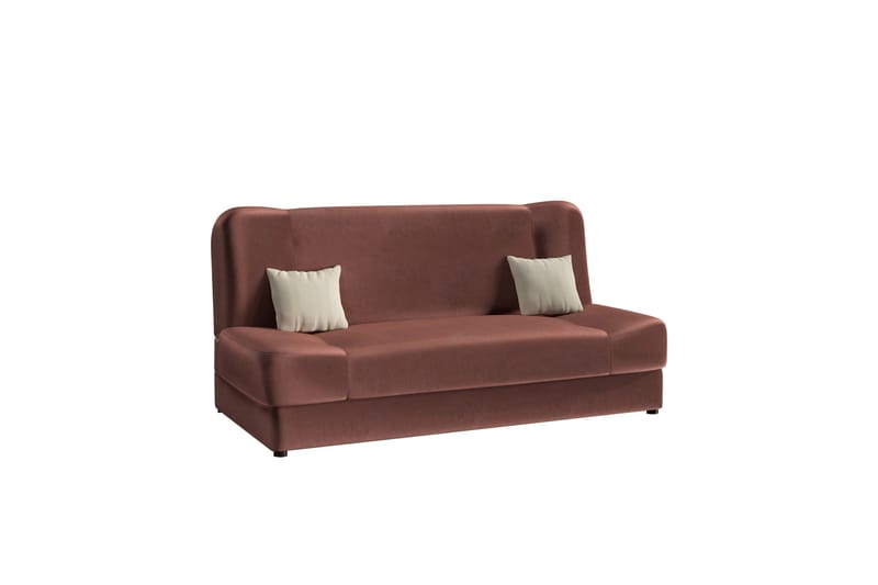 Abron Soffa 3-sits - Brun/Beige - Möbler - Vardagsrum - Soffor - 3-sits soffor