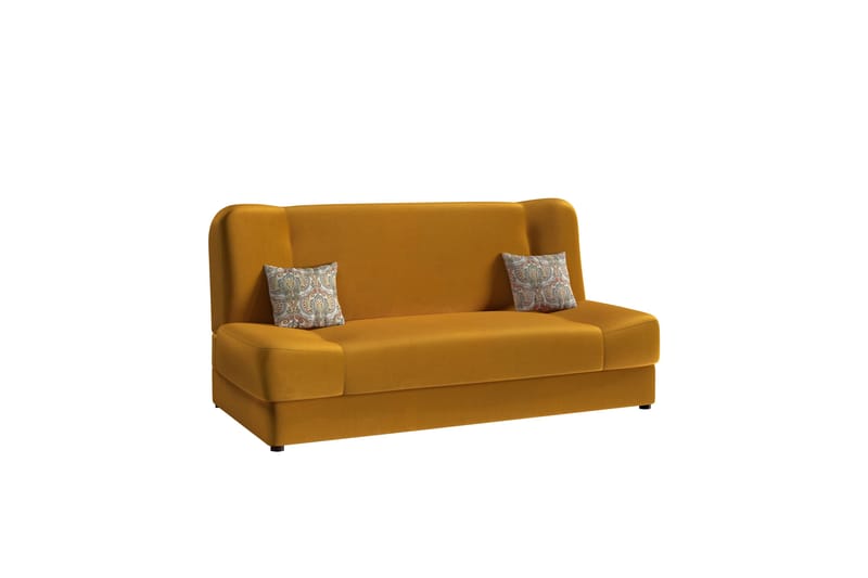 Abron Soffa 3-sits - Orange/Flerfärgad - Möbler - Vardagsrum - Soffor - 3-sits soffor