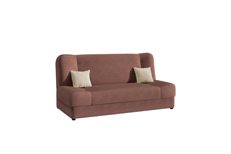 Abron Soffa 3-sits - Rosa - Möbler - Vardagsrum - Soffor - 3-sits soffor