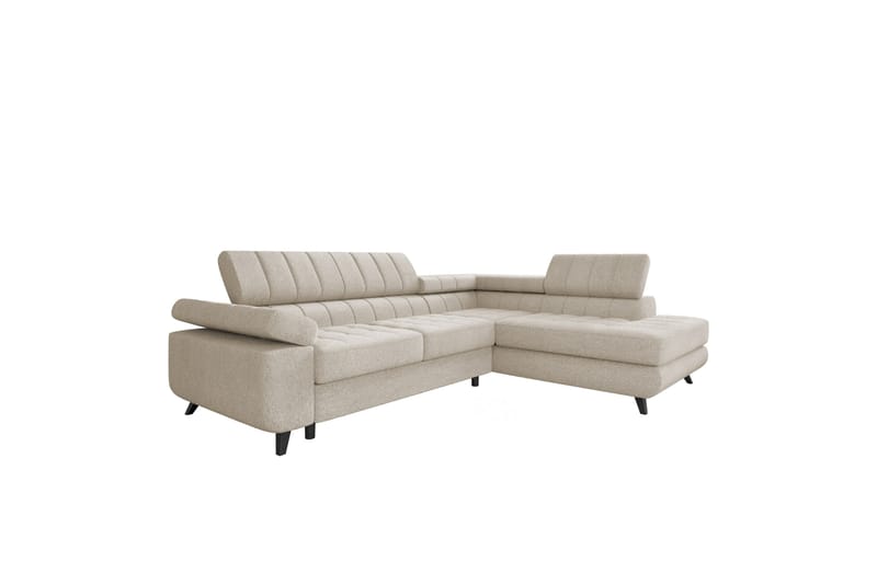 Amshyttan Soffa med Schäslong 3-sits - Beige - Möbler - Vardagsrum - Soffor - Divansoffa & schäslong