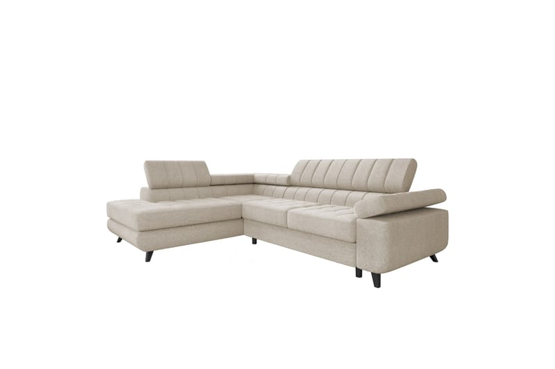 Amshyttan Soffa med Schäslong 3-sits - Beige - Möbler - Vardagsrum - Soffor - Divansoffa & schäslong