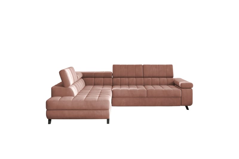 Amshyttan Soffa med Schäslong 3-sits - Brun - Möbler - Vardagsrum - Soffor - Divansoffa & schäslong