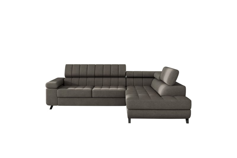 Amshyttan Soffa med Schäslong 3-sits - Brun - Möbler - Vardagsrum - Soffor - Divansoffa & schäslong