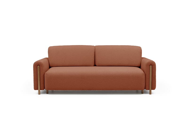 Arcadova 3-sits Soffa Brun - Möbler - Vardagsrum - Soffor - 3-sits soffor