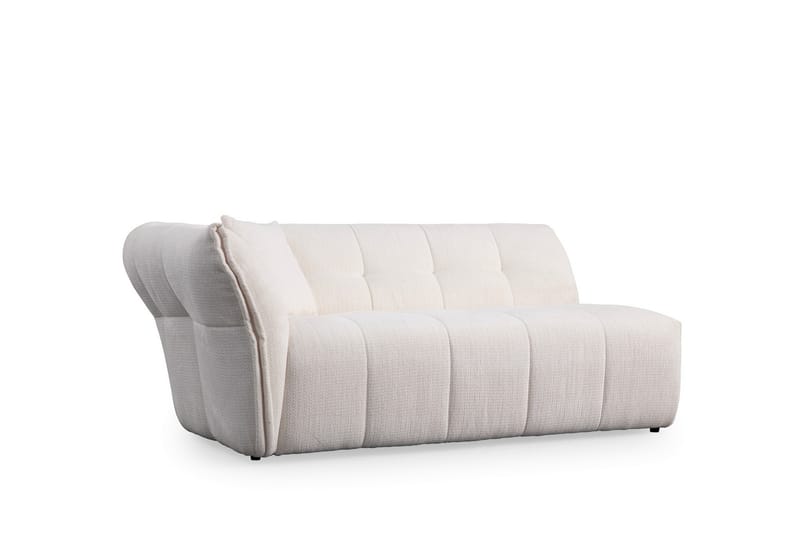 Azzo 4-sits Soffa med Divan Vit - Möbler - Vardagsrum - Soffor - Divansoffa & schäslong