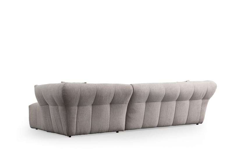 Azzo 4-sits Soffa med Divan Vit - Möbler - Vardagsrum - Soffor - Divansoffa & schäslong