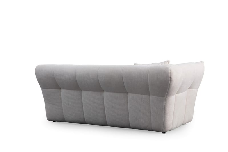 Azzo 4-sits Soffa med Divan Vit - Möbler - Vardagsrum - Soffor - Divansoffa & schäslong