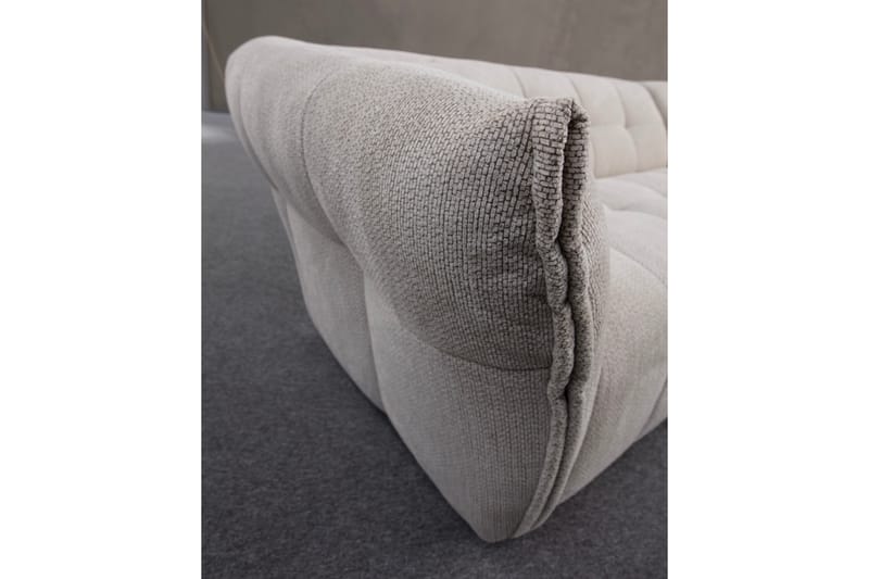 Azzo 4-sits Soffa med Divan Vit - Möbler - Vardagsrum - Soffor - Divansoffa & schäslong