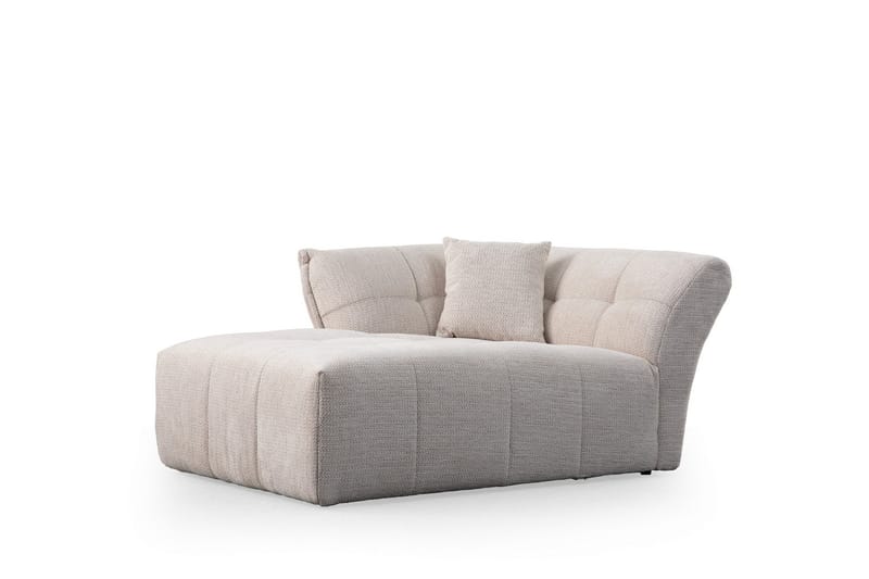 Azzo 4-sits Soffa med Divan Vit - Möbler - Vardagsrum - Soffor - Divansoffa & schäslong