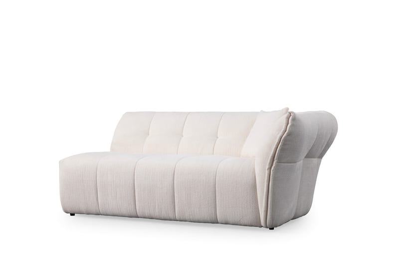 Azzo 4-sits Soffa med Divan Vit - Möbler - Vardagsrum - Soffor - Divansoffa & schäslong