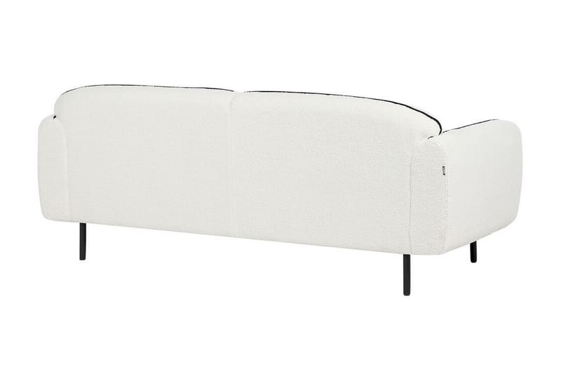 Balint Soffa 3-sits - Vit/Svart - Möbler - Vardagsrum - Soffor - 3-sits soffor