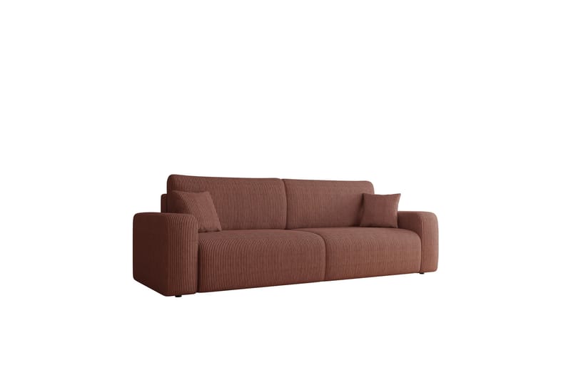 Barile Soffa 3-sits - Brun - Möbler - Vardagsrum - Soffor - 3-sits soffor